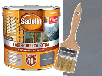 Sadolin Lakierobejca EXTRA Ciemny Szary 0,75L