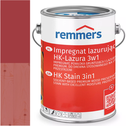 Remmers HK-Lasur Lazura Ochronna do drewna RAL 3000 CZERWONY OGNISTY 5L