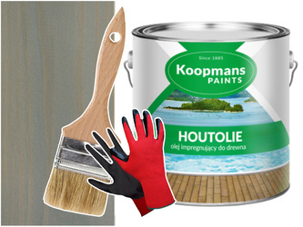 Koopmans Olej Do Tarasu HOUTOLIE Szary 5L