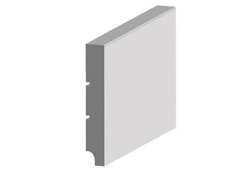 BIAŁA Listwa Przypodłogowa MDF 100x16 +GRATIS 22%