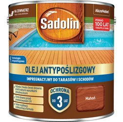Sadolin Olej do Tarasów Tarasu Antypoślizgowy 12m2/L Mahoń 2,5L