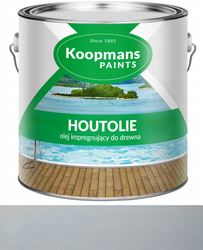 Olej impregnujący do drewna tarasu Koopmans HOUTOLIE H040 SZARY CHORWAC 20L