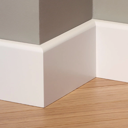 LAGRUS Listwa przypodłogowa WILGOCIOODPORNA STANDARD 100 R5 Plus BIAŁA 2,44