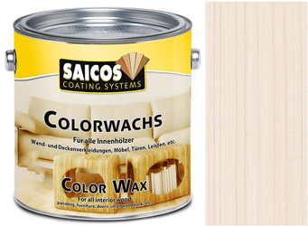SAICOS Colorwachs Wosk Kolorowy BIAŁY 3009 125ml
