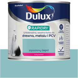Dulux Rapidry Szybkoschnąca farba do drewna metalu ZGASZONY BŁĘKIT 0,4L