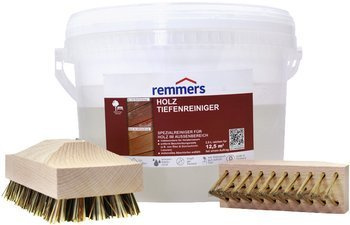 Remmers Zmywacz do DREWNA tarasu oleju Holz-Tiefenreiniger 2,5L + Szczotka 2640