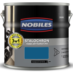 NOBILES STALOCHRON Farba do metalu na rdzę NIEBIESKI RAL 5005 0,65L