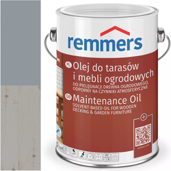 Remmers PFLEGE-OL olej do tarasów deski tarasowej RAL 7001 SZARY SREBRNY 5L