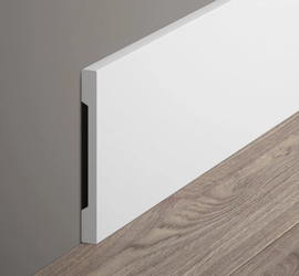 Mardom Decor Listwa przypodłogowa BIAŁA DO MALOWANIA MD013 200 cm