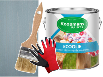 Olej do tarasu Koopmans ECOOLIE Błękitny 2,5L