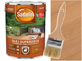Sadolin SUPERDECK olej do tarasu Dąb 5L