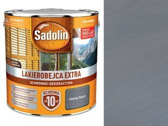Sadolin Lakierobejca EXTRA Ciemny Szary 0,75L