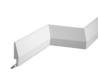 BIAŁA Listwa Przypodłogowa 100x23 MD016P 2 metry