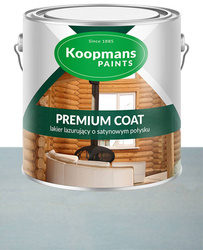 Koopmans PREMIUM COAT Lakier do ścian sufitów drewnianych 196 SZARY MORSKI 5L