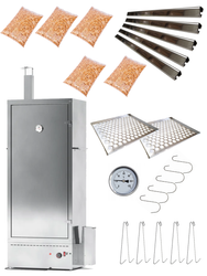 Wędzarnia ELEKTRYCZNA AUTOMATYCZNA INOX 170L - IZOLOWANA DO 30KG WYROBÓW