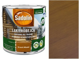 Sadolin Lakierobejca ODPORNA Orzech Włoski 2,5L