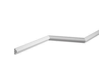 BIAŁA Listwa Ścienna GŁADKA 25x12 MD413 2M