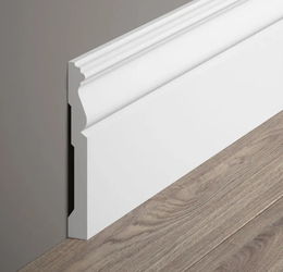 Mardom Decor Listwa przypodłogowa BIAŁA DO MALOWANIA MD095 200 cm