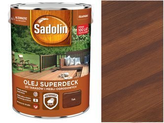 Sadolin SUPERDECK olej do tarasu Tek 0,75L