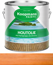 Olej impregnujący do drewna tarasu Koopmans HOUTOLIE 109 MIÓD MANUKA 0.75 L