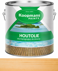 Olej impregnujący do drewna tarasu Koopmans HOUTOLIE 101 SOSNA LIMBA 0.75L