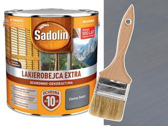 Sadolin Lakierobejca EXTRA Ciemny Szary 2,5L