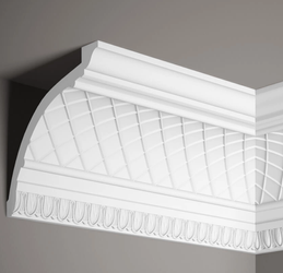 Mardom Decor Listwa sufitowa BIAŁA DO MALOWANIA MDA401 200 cm