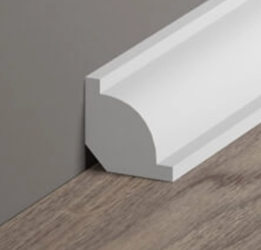 Mardom Decor Listwa przypodłogowa BIAŁA DO MALOWANIA MD001 200 cm