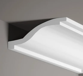 Mardom Decor Listwa sufitowa BIAŁA DO MALOWANIA MDB127 200 cm