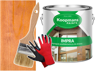 IMPRA Impregnat do Drewna ZŁOTY KASZTAN 2,5L