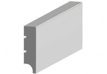 BIAŁA Listwa Przypodłogowa MDF 60x16 1 szt 2,44 M