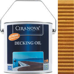 CIRANOVA Olej tarasów DECKING OIL DĄB JASNY 2,5L