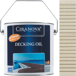 CIRANOVA Olej tarasów DECKING OIL JASNY SZARY 2,5L