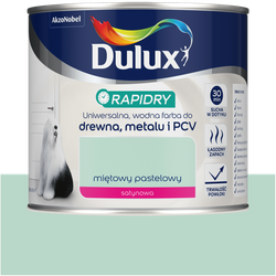 Dulux Rapidry Szybkoschnąca farba do drewna metalu MIĘTOWY PASTELOWY 0,4L