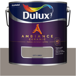 Dulux farba do ścian ścienna ceramiczna Ambiance Ceramic City Grey 2,5L