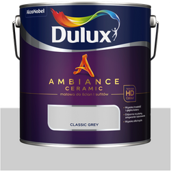 Dulux farba do ścian ścienna ceramiczna Ambiance Ceramic Classic Grey 2,5L