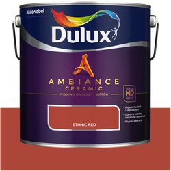 Dulux farba do ścian ścienna ceramiczna Ambiance Ceramic Ethnic Red 2,5L