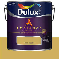 Dulux farba do ścian ścienna ceramiczna Ambiance Ceramic Hello Yellow 2,5L