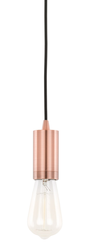 ITALUX Moderna DS-M-038 RED COPPER lampa wisząca zwis 1x60W E27 miedź