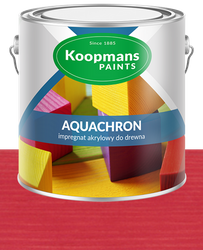 Koopmans AQUACHRON Impregnat do placów zabaw wnętrz A6 czerwony 2,5L