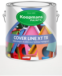 Koopmans COVER LINE XT lakierobejca do mebli okien ogrodu BIEL MLECZNA 1L