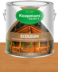 Koopmans ECOLEUM Jednowarstwowy olej impregnat do drewna 217 sosna 10L