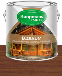 Koopmans ECOLEUM Jednowarstwowy olej impregnat do drewna 227 palisander 10L