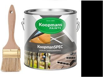 Koopmans Farba DREWNA METALI BETONU Czarna 250ml