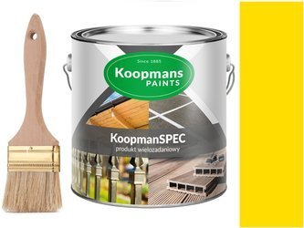 Koopmans Farba DREWNA METALI BETONU Żółty 250ml