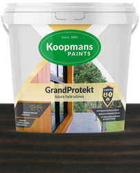 Koopmans GrandProtekt Lazura do drewna 915 Ziemista Czerń 3L