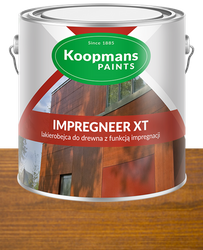 Koopmans IMPREGNEER XT lakierobejca do mebli okien drzwi 108 PALISANDER 2.5L