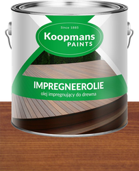 Koopmans IMPREGNEEROLIE olej do TARASU do drewna 111 teak naturalny 2,5L