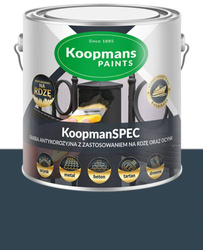 Koopmans KoopmanSPEC Farba do drewna kamienia metalu RAL 7024 GRAFIT 0,25L