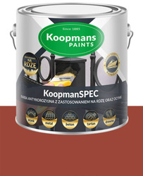 Koopmans KoopmanSPEC Farba do drewna kamienia metalu RAL 8004 MIEDŹ 0,25L